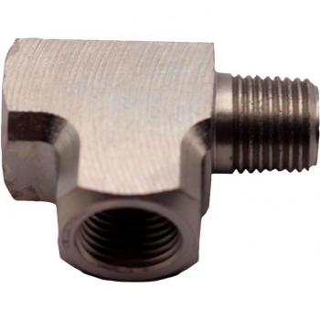 1/8 BSPT Tee Adapter Fitting for Pressure Gauge