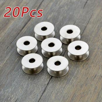 20pcs Aluminum Bobbins for Sewing Crafts