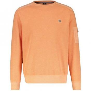 LERROS Sweatshirt Detailverliebt in Orange