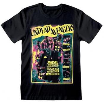 Tee Negativo X-Large Marvel Zombies: Undead Avengers