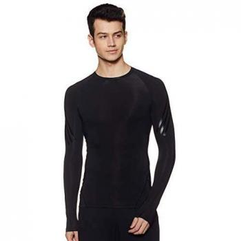 Adidas T-shirt long sleeves Ask Tec Ls 3S Homme Noir FR : L