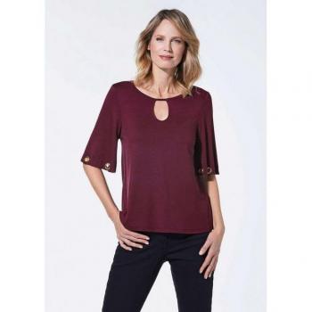 Goldner Fashion Elegantes Shirt – Bordeaux (M)