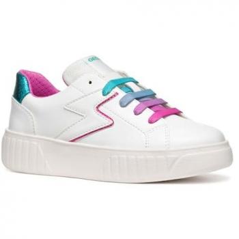 Sneakers Geox Mikiroshi Bianche/Multicolore EU 30