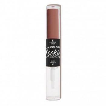 L.A. Colors Lockin' Lip Color Rouge à lèvres longue tenue en 2 étapes