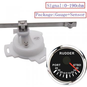 Jauge d'angle de gouvernail 52MM PORT ~ STBD