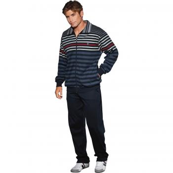 Hajo Outdoor‑Freizeitanzug Interlock Jersey Dunkelblau, Größe 60/62 – Strapazierfähig