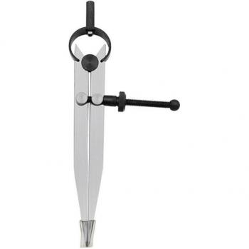 Compás ajustable de cuero con acero al carbono