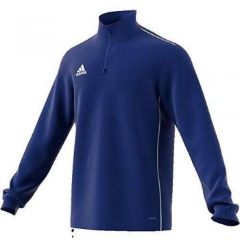 Adidas Maglietta Core 18 Training a Maniche Lunghe, Uomo, Blu Intenso/Bianco