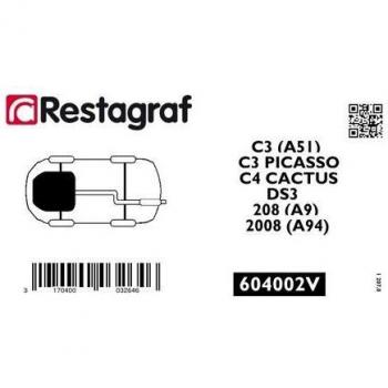 Accessoires de fixation carrosserie RESTAGRAF 604002V