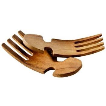 Premier Housewares Acacia Wooden Salad Servers