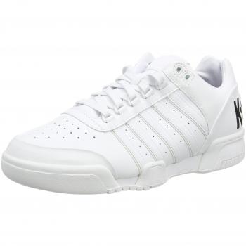 K-Swiss Gstaad Big Logo, Baskets Basses Homme, Blanc