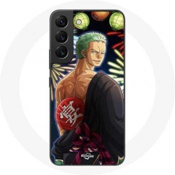 Maniacase Coque Galaxy S22 One Piece Joyeux Noël Manga