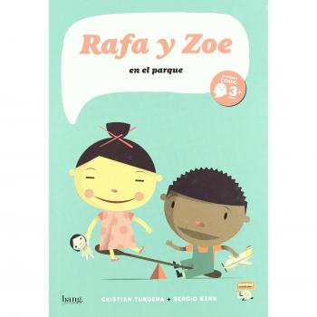 Rafa y zoe en el parque