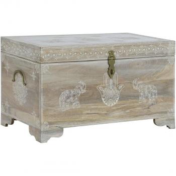 Baúl DKD Home Decor Madera de mango 78 x 43 x 45 cm