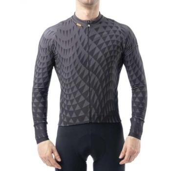 Etxeondo Aran Outdoor Fietsjer Shirt – Langmouwen – Grijs/Donker – L