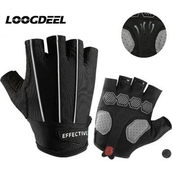 Silicone Palm Weightlifting Gloves