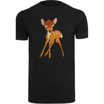 F4NT4STIC Herren-T-Shirt Bambi‑Classic Kurzarm – Rundhals, unifarben, casual fit – 1 Teil