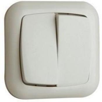 Doble Interruptor Empotrable 6 A/250 V Electro Dh 36.530/DI
