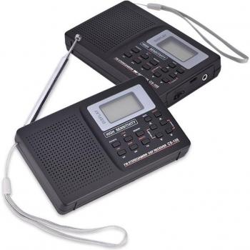 VBESTLIFE Mini Radio mit vollem Frequenzband