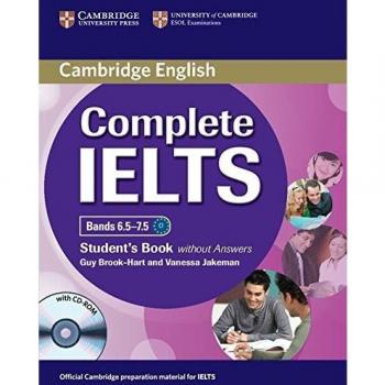 Complete IELTS Bands 6.57.5 Students Book without Answers with CDROM by Vanessa Jakeman