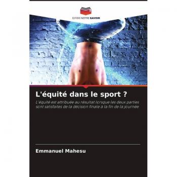 Mahesu, Emmanuel: L'équité dans le sport ?