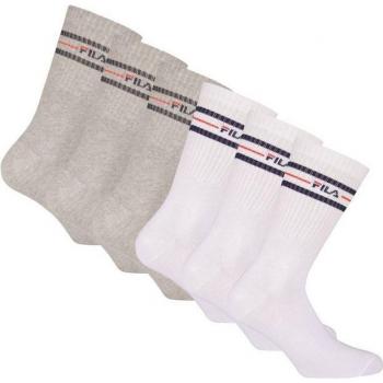 Chaussettes Fila Unisexes – Kit 6 Paires, Couleurs vives