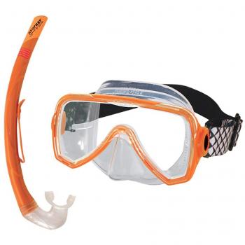 BEUCHAT Oceo Junior Kit Masque et Tuba Mixte Enfant, Orange