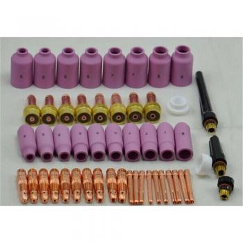 TIG Welding Nozzle and Back Cap Assembly for WP17, Compatible with SR 18 and 26.51PK