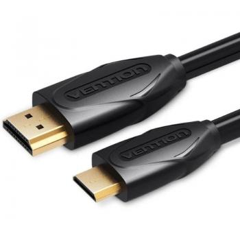 Cable HDMI Vention VAA-D02-B200 de 2m en color negro
