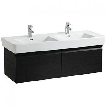 LAUFEN Pro a Badezimmer-Unterschrank 122x39x45cm, 2 Schubladen, weiß glänzend