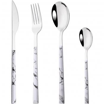 Juego Completo de 8 Piezas: Cuchillo, Tenedor, Cucharón