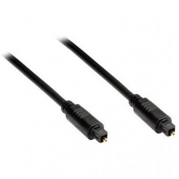 Toslink‑Steckverbindungskabel Ø 5 mm, 1,5 m, schwarz – Good Connections®