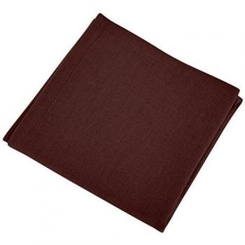 Lot de 12 Serviettes de Table Yuco Châtaigne Vent Du Sud