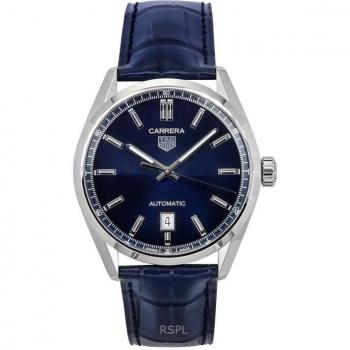TAG Heuer Carrera Herren‑Wristwatch WBN2112.FC6504 – Datum, blaues Zifferblatt