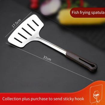 Pack de cuisine inox – Spatule, Cuillère, Pelle et Passoire