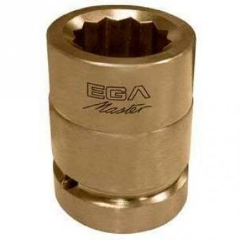 Non‑Spark 12‑Edge Copper Bead Impact Socket Wrench 3/4”–15/16” (EGA)