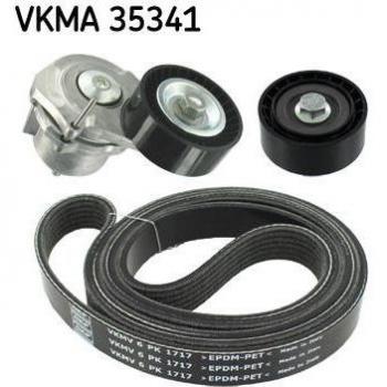 SKF Kit complet courroie d'accessoire VKMA 35341 pour OPEL, CHEVROLET, VAUXHALL