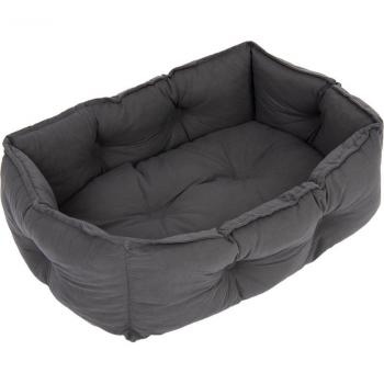 Silky Hondenbed Grijs 80x60x21 cm