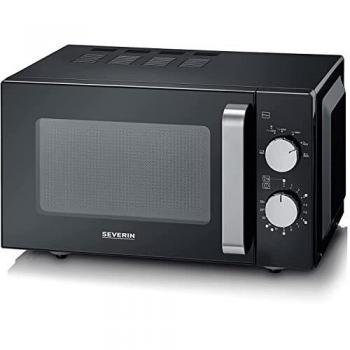 Severin MW 7761 Mikrowellen Schwarz, Edelstahl