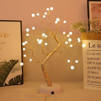 Arbre de feu lumineux