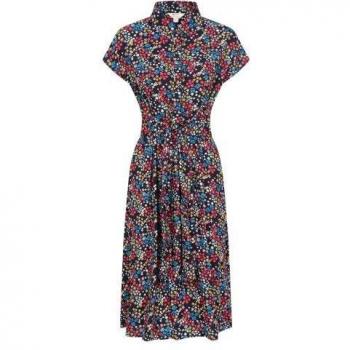 Donna Camicia Abito Stampa Vienna 10 UK Nero – Mountain Warehouse