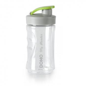 Domo DO 492 BL‑BK Plastic Beverage Container – 7.5 × 7.5 × 16.5 cm