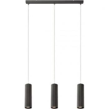 Costilla Sospensione a Soffitto Barra Dritta 3 Luce Grigio Scuro – Markslojd