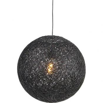 Suspension noire 45 cm