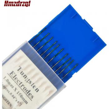 Électrodes à Souder en Tungstène Pur Vertes 1.0mm x 150mm