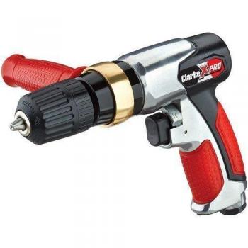 Clarke X-Pro CAT137 Precision Engineered 3/8” Keyless Reversible Air Drill