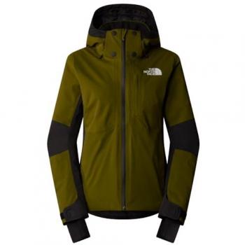 North Face Women’s Lenado Trench – Forest Olive, Black, Medium