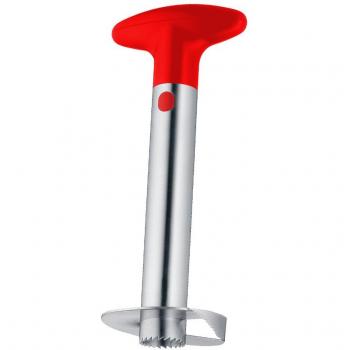 BePer Ananas Sbucciatore Rosso Acciaio Inossidabile (12)