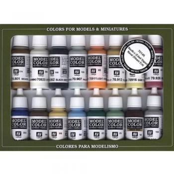 VALLEJO CONFEZIONE 16 COLORI DA 17 ML PER NAVI