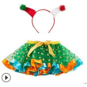 Falda de Tutú Arco Iris para Niñas 2-7 Años